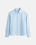 Rome Linen Shirt Blue
