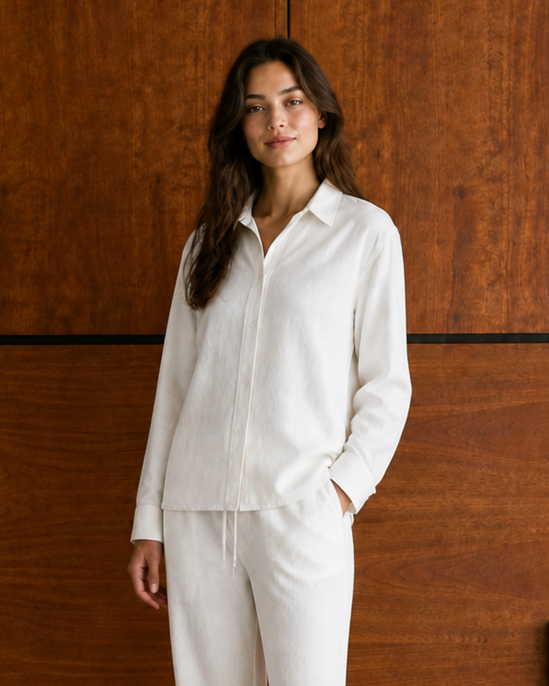 Rome Linen Shirt White