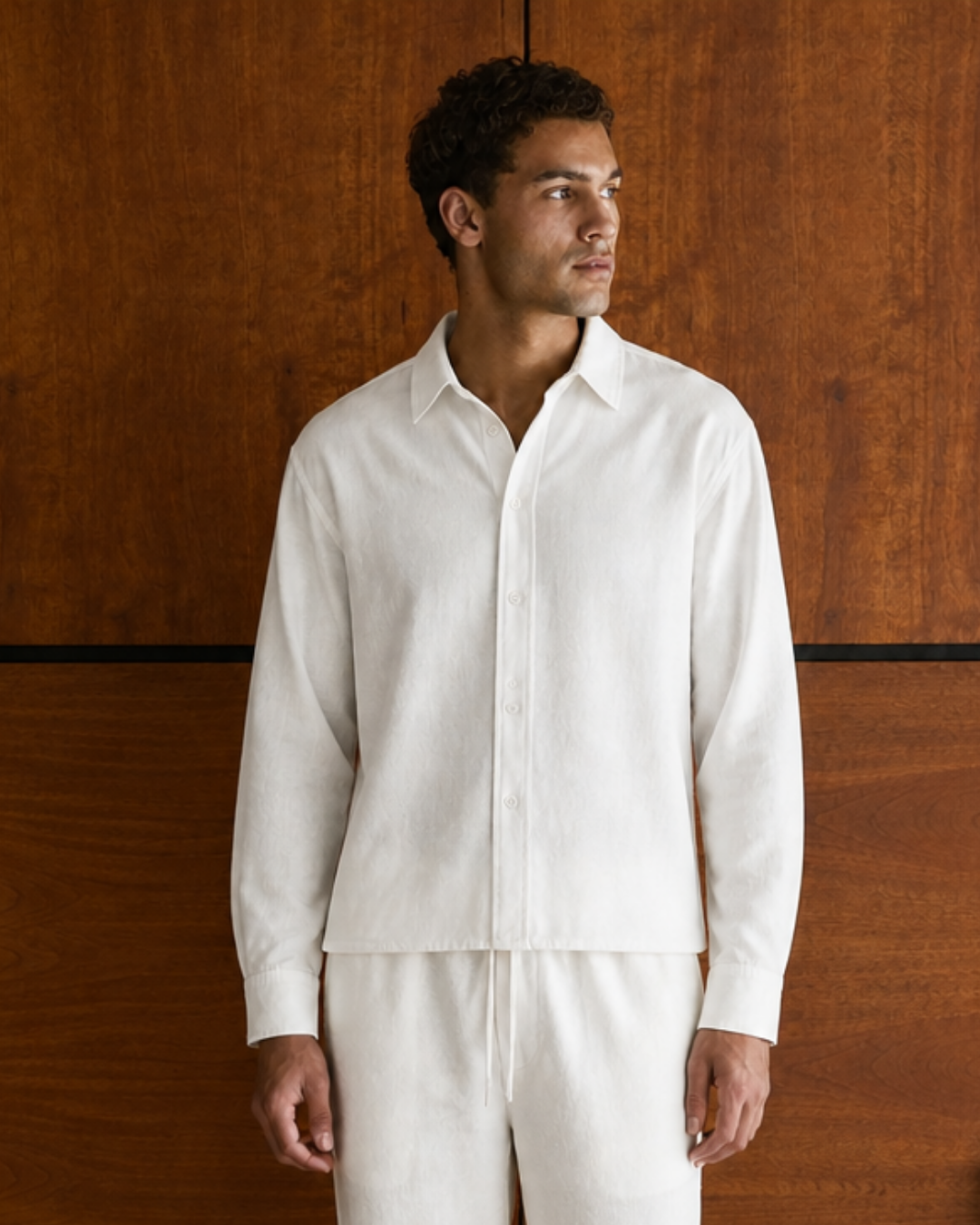 Rome Linen Shirt White