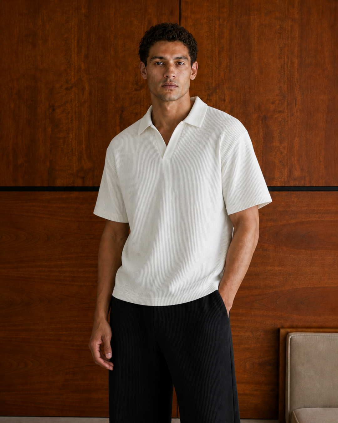 Amsterdam Polo White